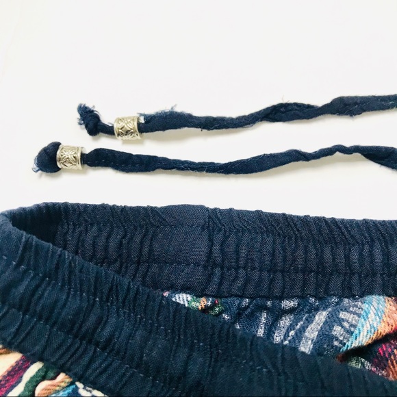🌲3/$20 Angie Boho Cotton Native Bohemiam Shorts M - Picture 5 of 8